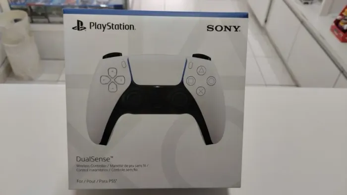 Controle Playstation 5 Branco Orig. Lacrado
