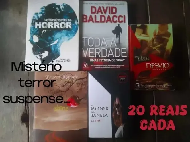 Suspense, terror, mistério etc