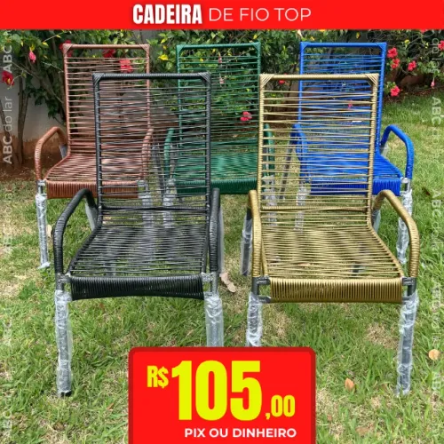 Cadeira De Fio Top