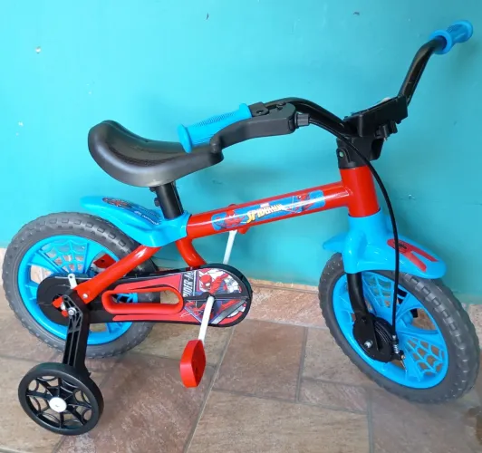 Bicicleta Nathor Spiderman Aro 12 nova