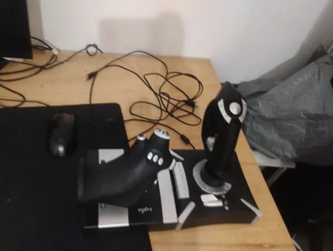 Joystick de voo PXN-2119 PRO 5 messes de uso