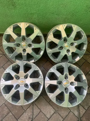 Jogo de roda aro 14 novo original GM furacão 4/100 astra SS ZAP *