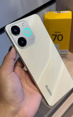 Celular Tooop - Note 70 (Realme) 256GB/8Ram Gold - Muito Bonito - Lacrado