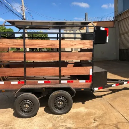 Carreta para cavalo