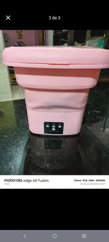 Mini máquina de lavar roupa