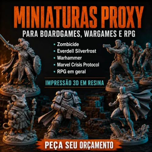 Miniaturas para RPG & Boardgames