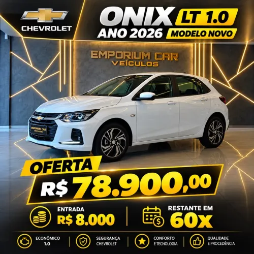 Chevrolet Onix Hatch LT 1.0 12V Flex Mec. 4P 2026