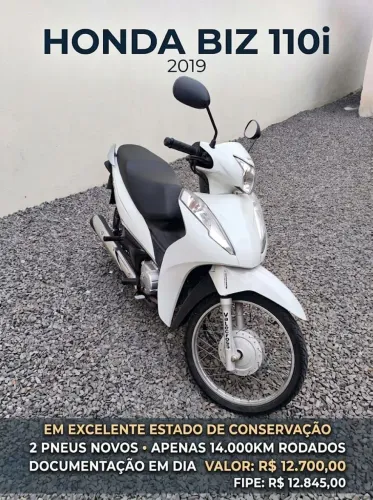 Honda Biz 2019 110i