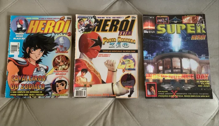 Revista Herói extra e super 
