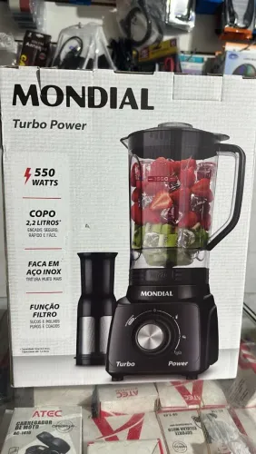 Liquidificador mundial turbo Power