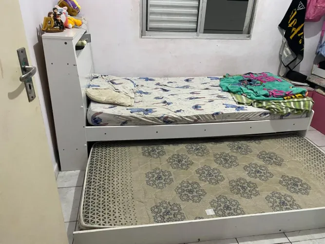 Cama solteiro 2 em 1