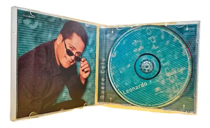 Cd Leonardo - Quero Colo (bmg) - Físico - 14 Faixas 