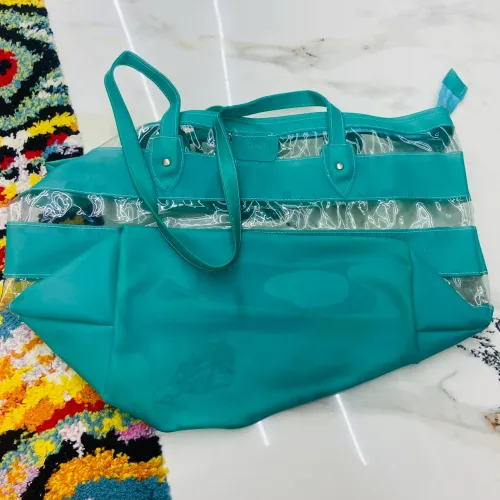 Bolsa Transparente Verde