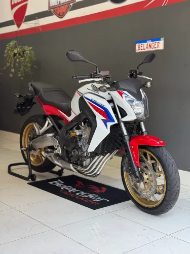 Honda CB 650f abs capitão América
