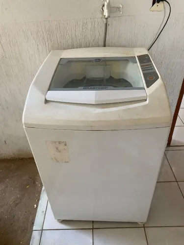 LAVADORA BRASTEMP 10KG - R$ 200 (COM DETALHE) ?  Lava normal e forte! ? DETALHE TRANSPAR