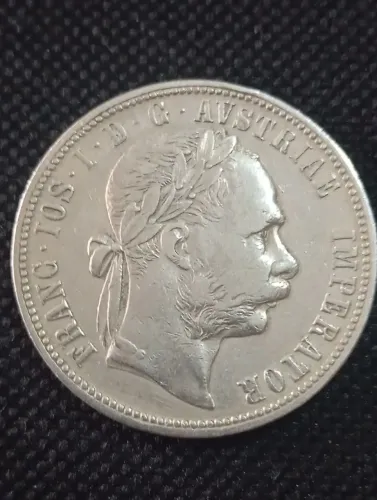 Moeda prata Império Austríaco 1880