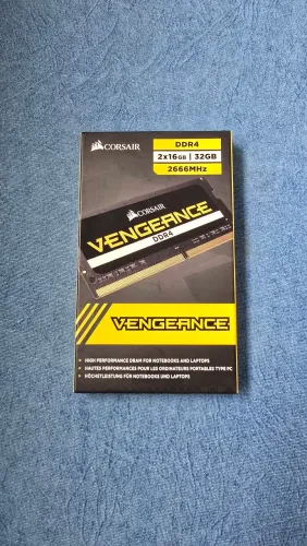 Memória RAM para Laptop Gamer DRAM DDR4 2x16gb 32gb 2666MHz Pouco Uso