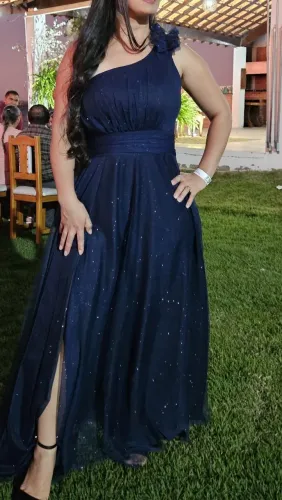 Vestido de festa elegante