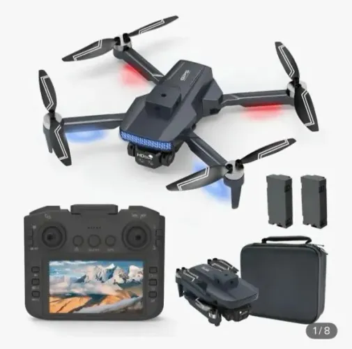 só 600,00 Reais * Drone GPS Profissional 4K câmera controle com tela 4.2