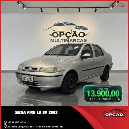 Fiat Siena 1.0/ EX 1.0 MPI Fire/ Fire Flex 8V 2003