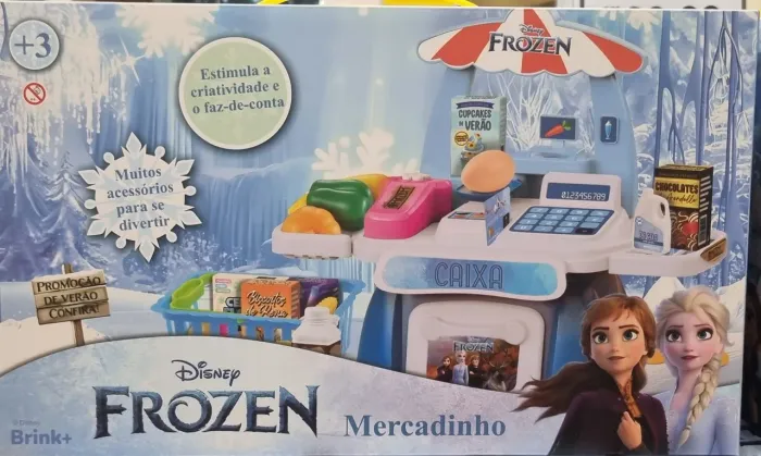 Mercadinho Frozen com 35 peças - lacrado!