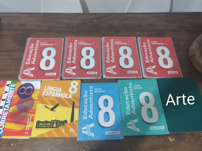 Livro educação adventista oitavo ano 