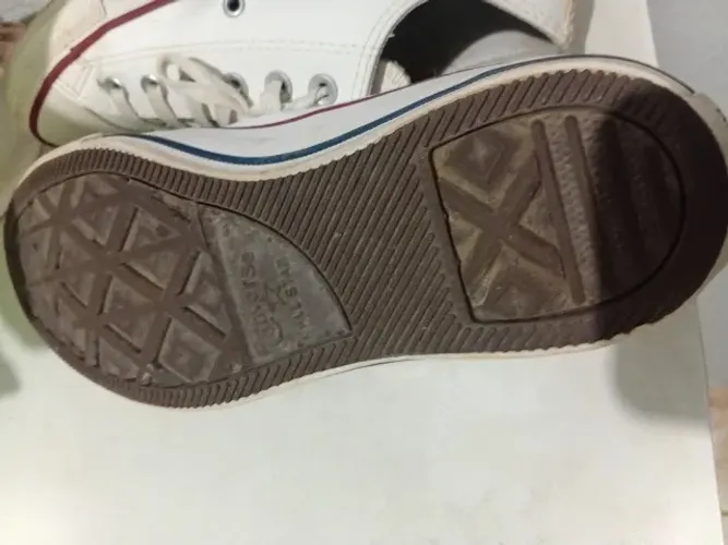 Tênis all star em couro