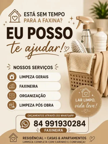 FAXINA/DIARISTA 