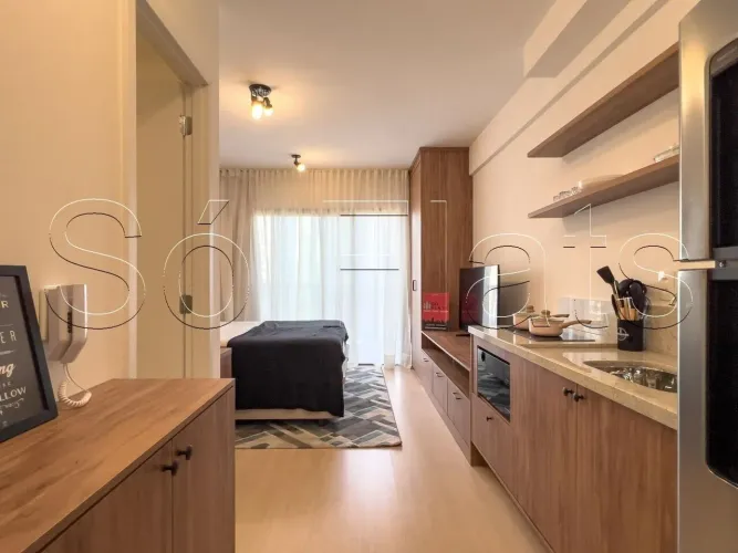 Nex One Faria Lima, flat disponível para locação com 24m² e 1 dormitório.