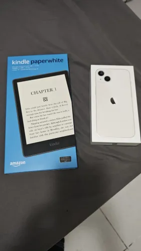 Kindle paper write 16gb novíssimo com a capa original