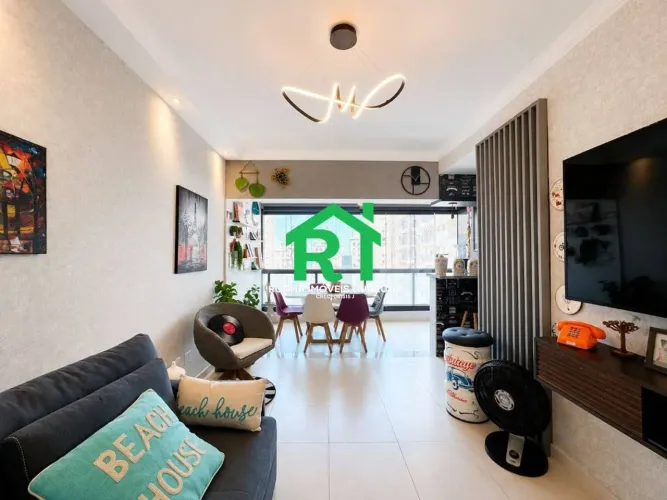 Apartamento beira mar com 2 quartos (1 suíte), 2 vagas, lazer à venda em Pitangueiras, Gua