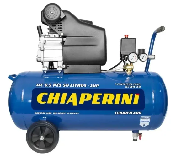 Compressor de ar chaperini 50 litros 2hp