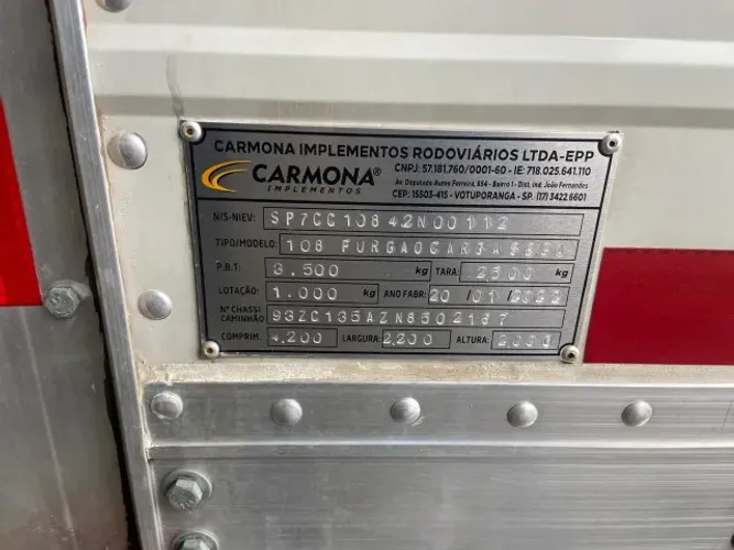 bau de aluminio carmona carga seca