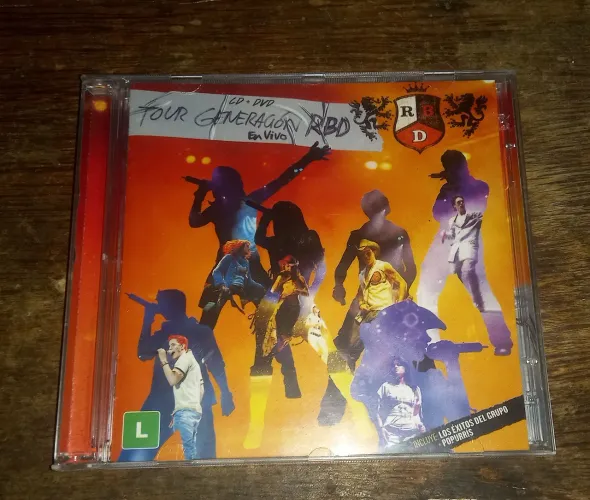 CD+DVD RBD Live in México