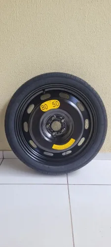 Pneu estepe aro 16 NOVO 5x100 T-cross, Nivus, Virtus, Tera, Toyota 