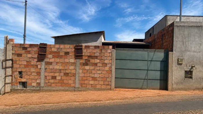 Casa em fase de acabamento