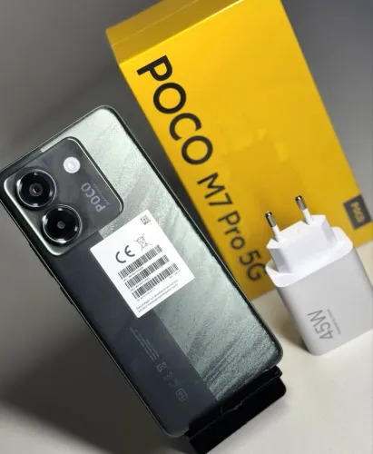 Xiaomi Poco M7 Pro 5g NFC Versão Global 512+12 Preto Prata Lacrado a Pronta Entrega 