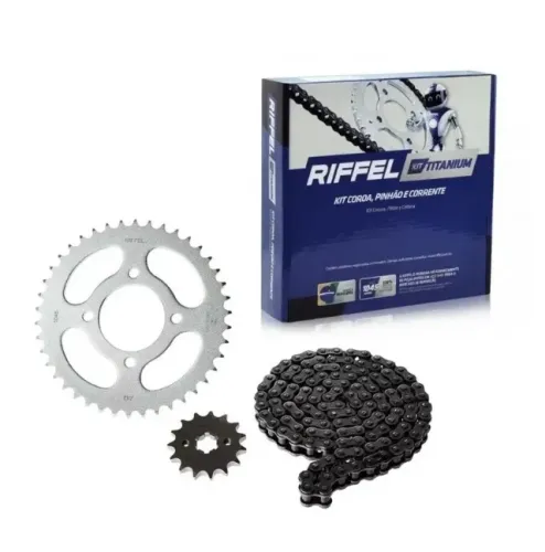 Kit transmissão Riffel Aço 1045 a partir de 85,00