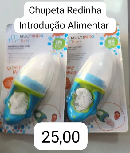 Chupeta Introdução Alimentar