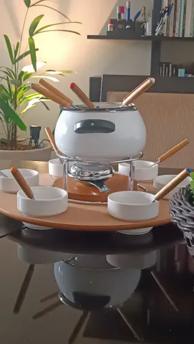 APARELHO DE FONDUE DE LUXE 23 PEÇAS