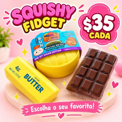 BRINQUEDOS SQUISHY