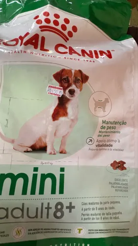 Ração Royal canin mini adulto 8+ 2,5kg
