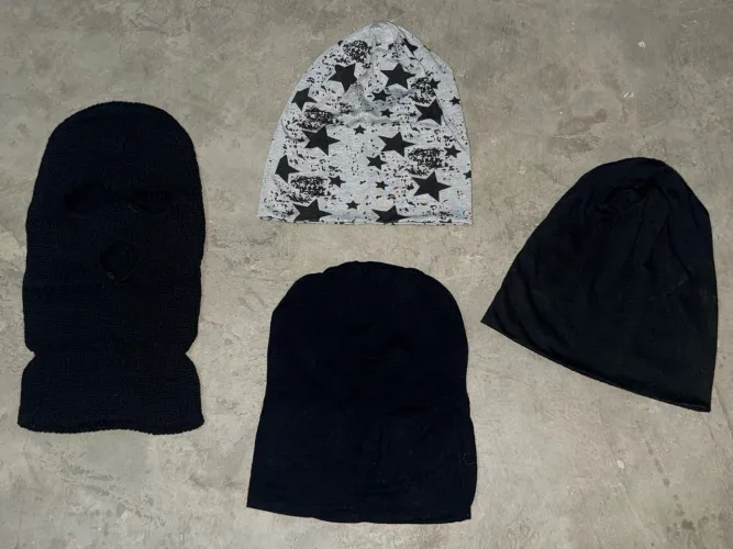 Kit 3 Gorros e 1 Balaclava