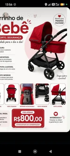 Carinho de bebê