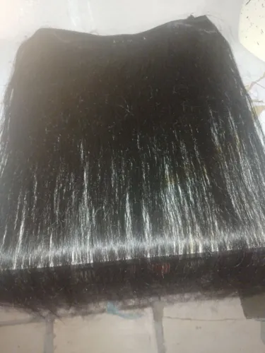 Cabelo humano na tela 