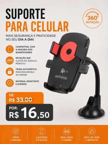 Suporte de carro para celular