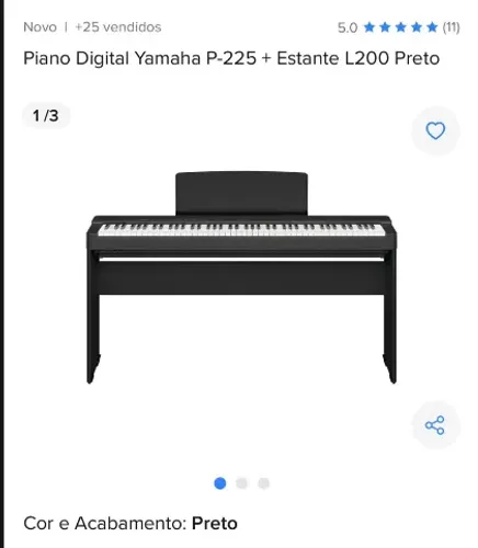 Piano Digital Yamaha