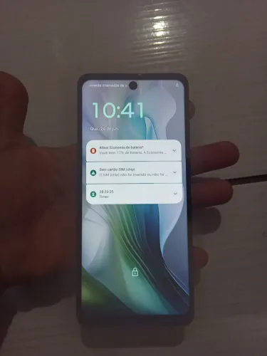 Celular moto é 6