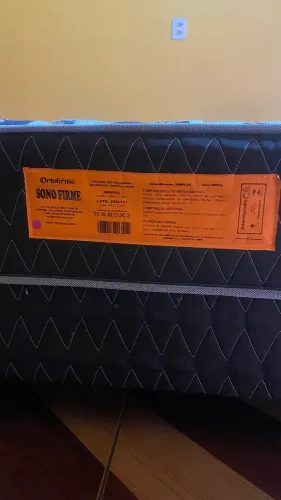 Cama ortopédica Box casal