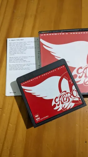 Mini Disc AEROSMITH Greatest Hits. Raridade MD. ACEITO Oferta.